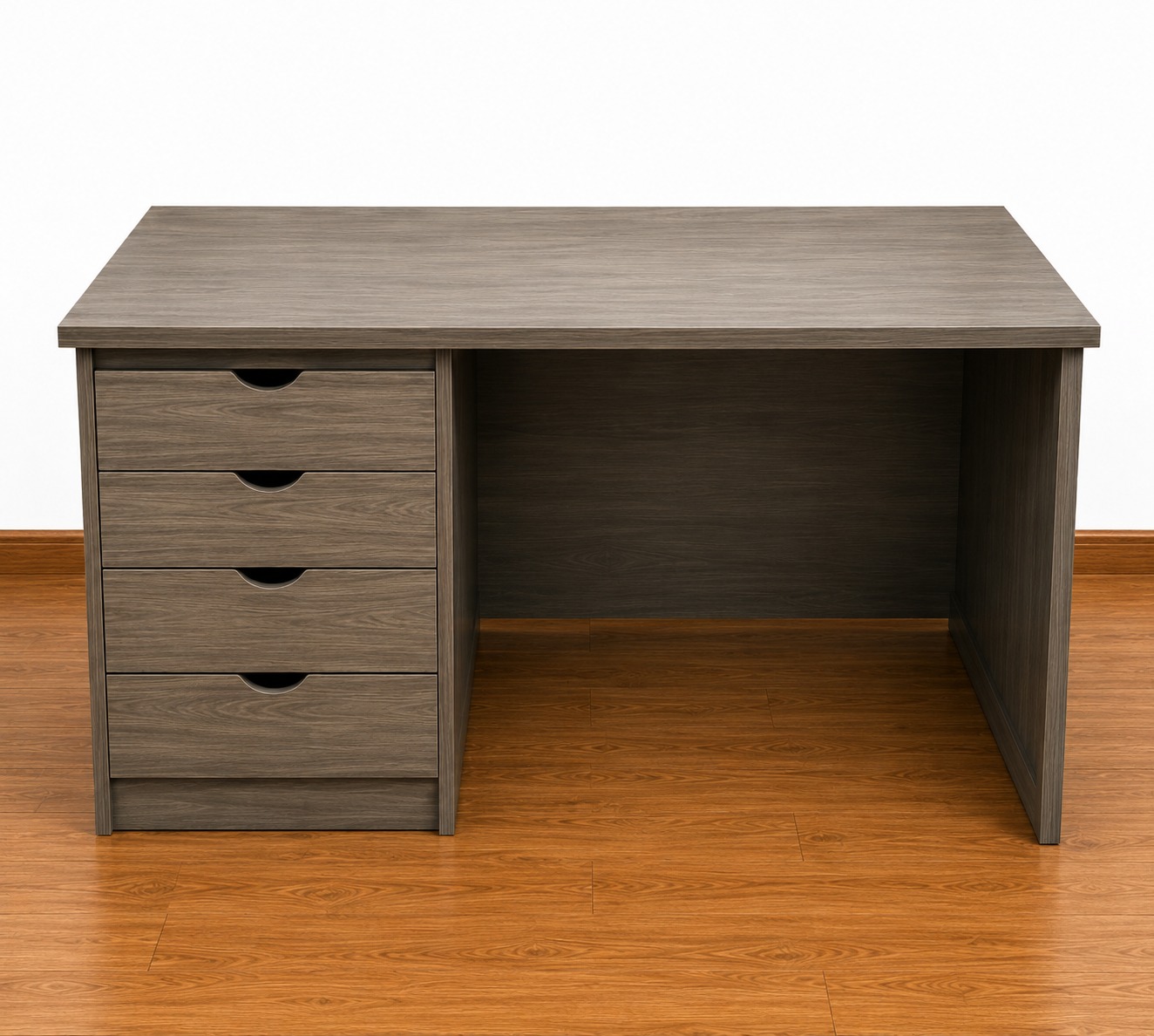 Spacious Ash & Veneer Workstation